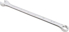 Proto - 1/4" 6 Point Combination Wrench - 15° Head Angle, 4-59/64" OAL, Steel, Chrome Finish - Exact Tool & Supply