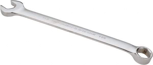 Proto - 1-1/8" 6 Point Combination Wrench - 15° Offset Angle, 15-7/8" OAL, Steel, Satin Finish - Exact Tool & Supply