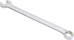 Proto - 17mm 6 Point Combination Wrench - 15° Offset Angle, 10-1/8" OAL, Steel, Chrome Finish - Exact Tool & Supply