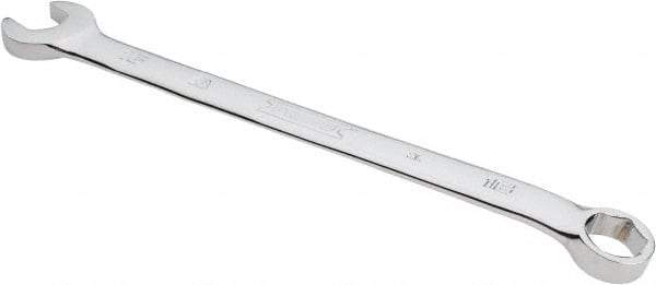Proto - 16mm 6 Point Combination Wrench - 15° Offset Angle, 9-13/32" OAL, Steel, Chrome Finish - Exact Tool & Supply