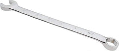 Proto - 16mm 6 Point Combination Wrench - 15° Offset Angle, 9-13/32" OAL, Steel, Chrome Finish - Exact Tool & Supply