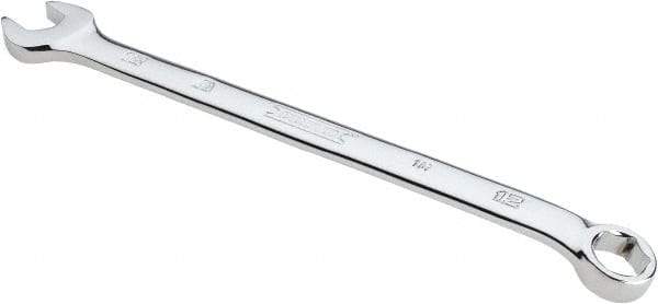 Proto - 12mm 6 Point Combination Wrench - 15° Head Angle, 7-23/32" OAL, Steel, Chrome Finish - Exact Tool & Supply