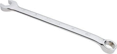 Proto - 15mm 6 Point Combination Wrench - 15° Head Angle, 9-9/64" OAL, Steel, Chrome Finish - Exact Tool & Supply