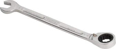Proto - 13/16" 12 Point Combination Wrench - 15° Head Angle, 11-13/16" OAL, Steel, Chrome Finish - Exact Tool & Supply