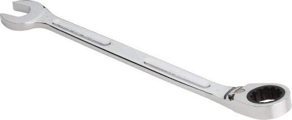Proto - 7/8" 12 Point Combination Wrench - 15° Head Angle, 12-35/64" OAL, Steel, Chrome Finish - Exact Tool & Supply