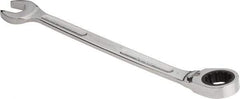 Proto - 1" 12 Point Combination Wrench - 15° Head Angle, 14-1/16" OAL, Steel, Chrome Finish - Exact Tool & Supply