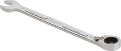 Proto - 11mm 12 Point Combination Wrench - 15° Head Angle, 6-29/64" OAL, Steel, Chrome Finish - Exact Tool & Supply