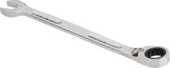 Proto - 16mm 12 Point Combination Wrench - 15° Head Angle, 9-33/64" OAL, Steel, Chrome Finish - Exact Tool & Supply