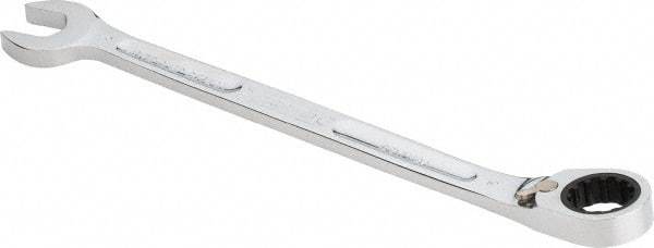 Proto - 19mm 12 Point Combination Wrench - 15° Head Angle, 11-15/32" OAL, Steel, Chrome Finish - Exact Tool & Supply