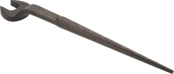 Proto - 1-7/8" Standard Spud Handle Open End Wrench - 23-1/4" OAL, Single End, Black Finish - Exact Tool & Supply