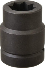 Proto - 1" Drive 7/8" Impact Socket - 8 Points, 2-5/8" OAL - Exact Tool & Supply