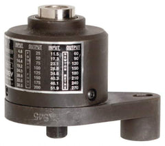 Proto - 1/2" Output Drive, 200 Ft/Lb Max Output, Air Drive Converter for Torque Wrench Multipliers - 5.2:1 Gear Ratio, 5.2 :1 Effective Multiplier Ratio, 3.1" Head Thickness - Exact Tool & Supply