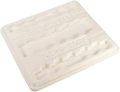 Remco - White Polyethylene Lid for Aero Tote - 37-1/4" Wide x 41-1/4" Long - Exact Tool & Supply