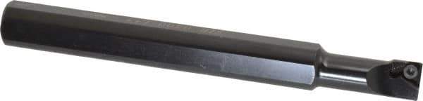 Hertel - Internal Thread, Right Hand Cut, 5/8" Shank Width Indexable Threading Toolholder - 5-1/2" OAL, 11IR Insert Compatibility, HSI Toolholder, Series HSIR - Exact Tool & Supply