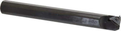 Hertel - Internal Thread, Right Hand Cut, 1" Shank Width Indexable Threading Toolholder - 8" OAL, 22IR Insert Compatibility, HSI Toolholder, Series HSIR - Exact Tool & Supply
