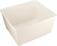 Remco - 82 Gal White Polyethylene Tub - 20-3/4" High x 37" Diam - Exact Tool & Supply