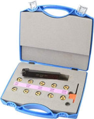 Hertel - External Thread, 3/4" Shank Width Indexable Threading Toolholder - SER0750K16 Toolholder - Exact Tool & Supply