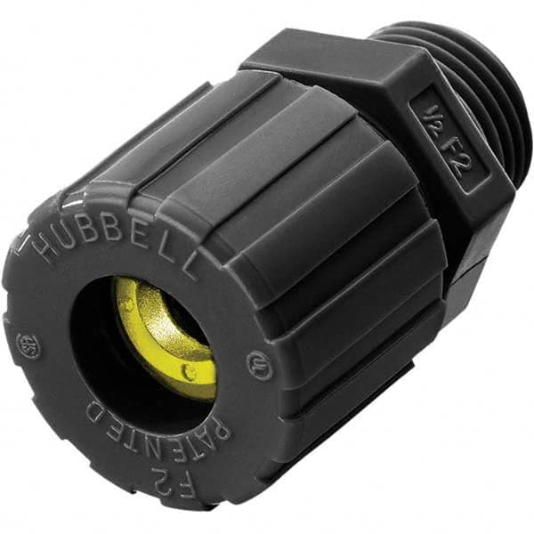 Hubbell Wiring Device-Kellems - 0.75 to 0.63" General Straight Strain Relief Cord Grip - Exact Tool & Supply