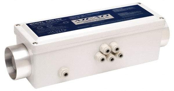 Mead - 1/4" Fitting Wash Down Two Hand Control Valve - 1 CV Rate, 60 CFM, 120 Max psi - Exact Tool & Supply