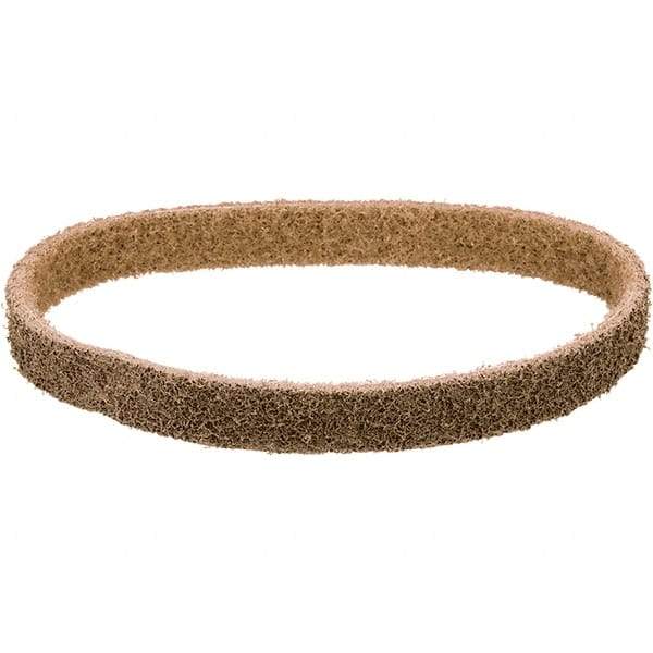 Dynabrade - 1" Wide x 18" OAL, Aluminum Oxide Abrasive Belt - Aluminum Oxide, Coarse, Nonwoven, Cloth Backing, Wet/Dry - Exact Tool & Supply
