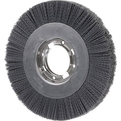 Osborn - Wheel Brushes; Wire Type: Crimped ; Fill Material: Silicon Carbide ; Trim Length (Inch): 2-1/8 ; Filament Wire Diameter Range: 0.0300 & Above ; Grit: 120 - Exact Tool & Supply