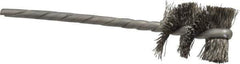 Osborn - 3/4" Diam Helical Stainless Steel Tube Brush - 0.008" Filament Diam, 1" Brush Length, 3-1/2" OAL, 1/8" Diam Shank - Exact Tool & Supply