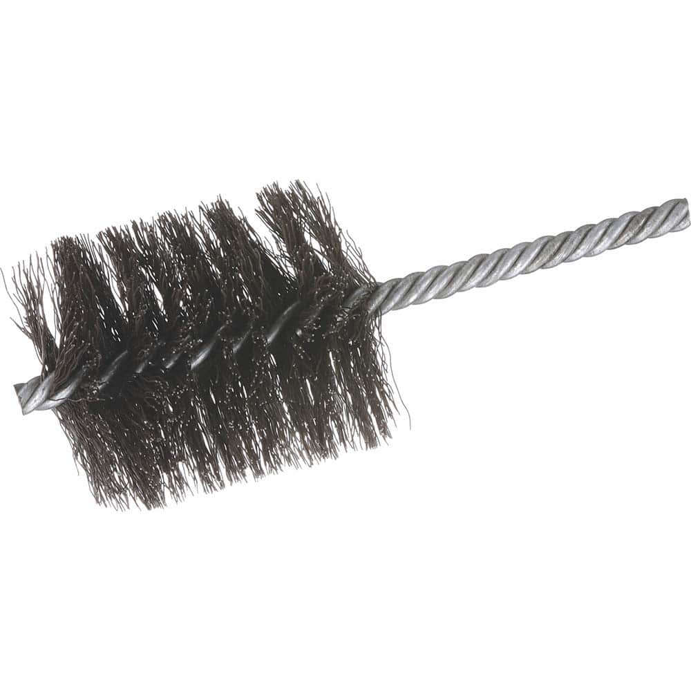 Osborn - Tube Brushes; Fill Material: Steel ; Filament/Wire Diameter (Decimal Inch): 0.0060 ; Brush Length (Inch): 3 ; Brush Type: Tube Brush ; Overall Length (Inch): 5.5 - Exact Tool & Supply