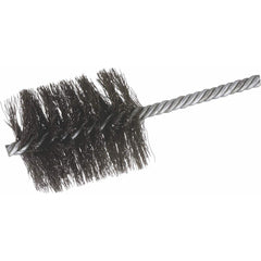 Osborn - Tube Brushes; Fill Material: Steel ; Filament/Wire Diameter (Decimal Inch): 0.0060 ; Brush Length (Inch): 3 ; Brush Type: Tube Brush ; Overall Length (Inch): 5.5 - Exact Tool & Supply