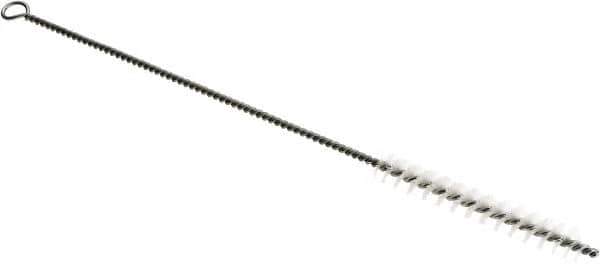 Osborn - Nylon Tube Brush - 0.01" Filament Diam, 11-1/2" OAL, 1/8" Diam Shank - Exact Tool & Supply