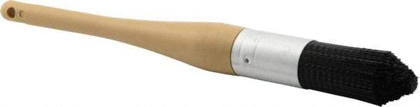Osborn - 2-3/4" Trim Parts Cleaning Brush - 11" OAL, 2-3/4" Trim Length, Plastic Straight Handle - Exact Tool & Supply
