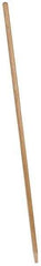 Osborn - 60 x 1-1/8" Wood Squeegee Handle - Tapered Connection, Tan - Exact Tool & Supply