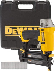 DeWALT - 5/8 to 2" Nail Length, 5/8 to 2" Nail Diam, 18 Gauge Brad Air Nailer Kit - 70 to 120 psi - Exact Tool & Supply