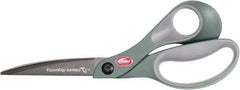 Clauss - 5" LOC, 8" OAL Carbonitride Titanium Steel Shears - Glass Filled Nylon Handle, For Paper, Fabric - Exact Tool & Supply