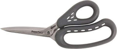 Clauss - 6" LOC, 9" OAL Titanium Shears - Plastic Handle, For Paper, Fabric - Exact Tool & Supply