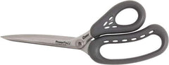 Clauss - 7" LOC, 10" OAL Titanium Shears - Plastic Handle, For Paper, Fabric - Exact Tool & Supply