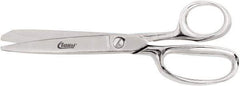 Clauss - 5" LOC, 8" OAL Trimmers - Steel Handle, For Paper, Fabric - Exact Tool & Supply