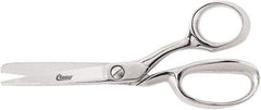 Clauss - 3" LOC, 6" OAL Dubbed Trimmers - Steel Handle, For Paper, Fabric - Exact Tool & Supply