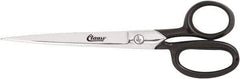 Clauss - 4" LOC, 11-11/16" OAL Straight Shears - Straight Handle, For Paper, Fabric - Exact Tool & Supply