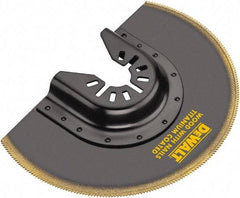 DeWALT - Titanium Head Rotary & Multi-Tool Flush Cutting Blade - Universal Fitment for Use on All Major Brands (No Adapter Required) - Exact Tool & Supply