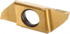 Iscar - 22SCIR Grade IC1008, 1.5mm Cutting Width Carbide Grooving Insert - Exact Tool & Supply