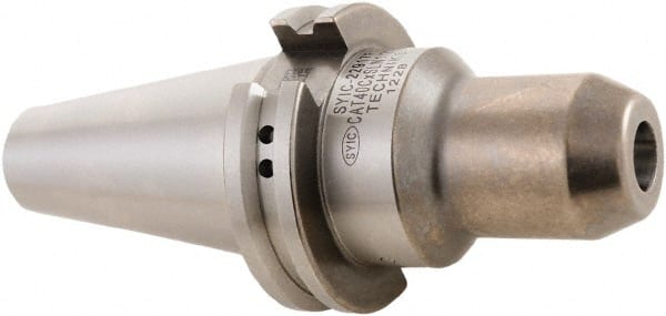 Techniks - CAT40 Taper Shank 5/16" Hole End Mill Holder/Adapter - Exact Tool & Supply