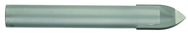 5/8 Dia. - 0.6250 Decimal - 4 OAL - Spear Point - 9/16 Shank - Carbide Tipped Drill - Exact Tool & Supply