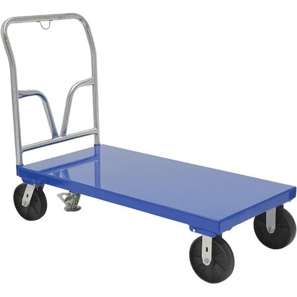 Vestil - 7,500 Lb Capacity Steel Platform Truck - Exact Tool & Supply