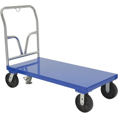 Vestil - 7,500 Lb Capacity Steel Platform Truck - Exact Tool & Supply