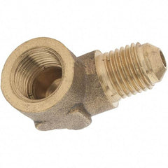 Value Collection - Brass & Chrome Pipe Fittings Type: Elbow Fitting Size: 3/16 x 1/8 - Exact Tool & Supply