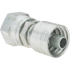 Value Collection - 1-1/16-12 JIC Steel Hydraulic Hose Swivel - -8 Hose Size, 1/2" Hose Diam, Series TTC - Exact Tool & Supply
