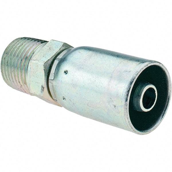 Value Collection - Hydraulic Hose MPT Fitting - -5 Hose Size, 5/16" Hose Diam - Exact Tool & Supply