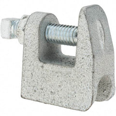 Value Collection - 3/8" Rod Pipe Support Junior C-Clamp - 250 Lb. Capacity - Exact Tool & Supply