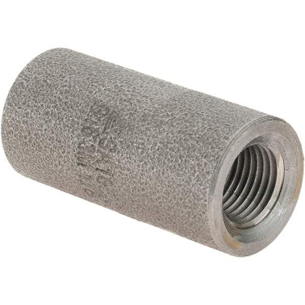 Value Collection - Size 1/8", Class 3,000, Forged Carbon Steel Black Pipe Coupling - NPT End Connection - Exact Tool & Supply