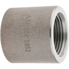 Value Collection - Size 1", Class 3,000, Forged Carbon Steel Black Pipe Cap - NPT End Connection - Exact Tool & Supply